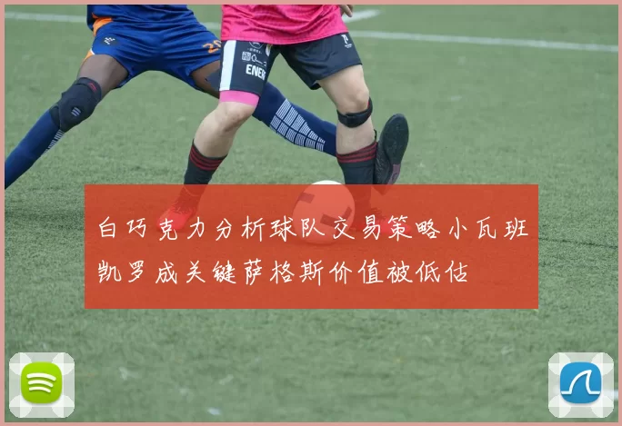 白巧克力分析球队交易策略小瓦班凯罗成关键萨格斯价值被低估